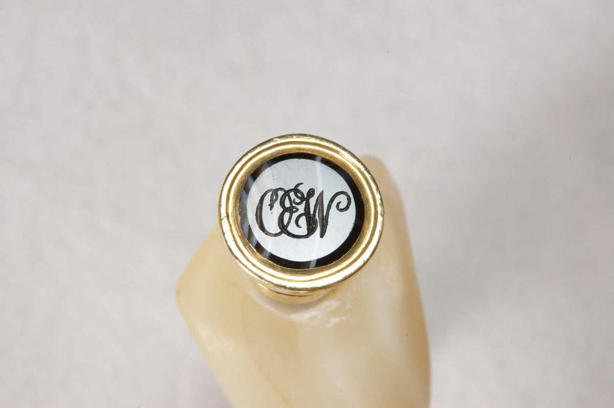 Small engraved matrix engraved with cypher
