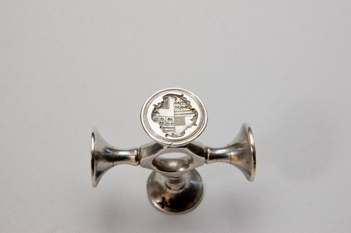 A Silver Quadruple Seal, English Circa 1815