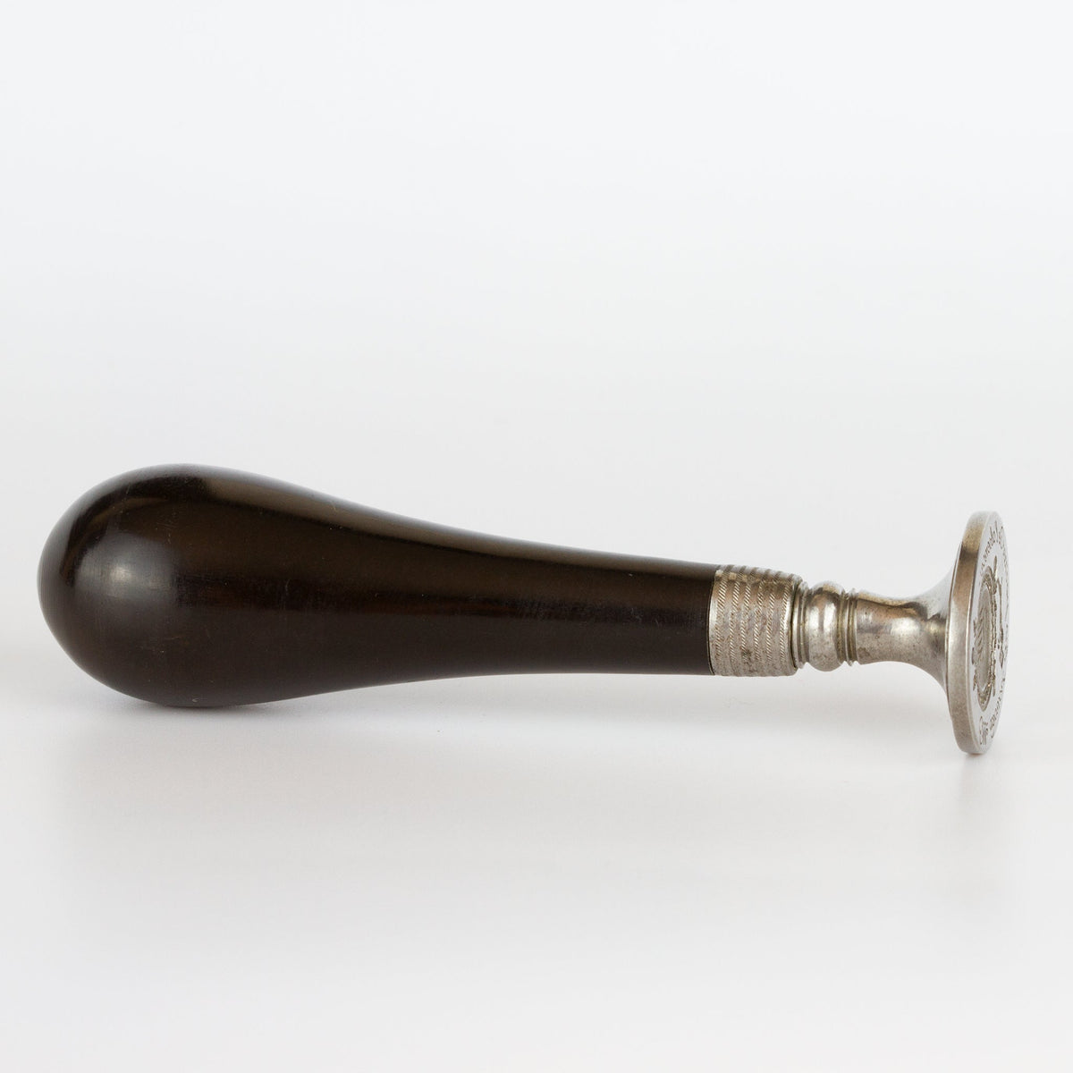 Ebony and Steel Desk Seal
