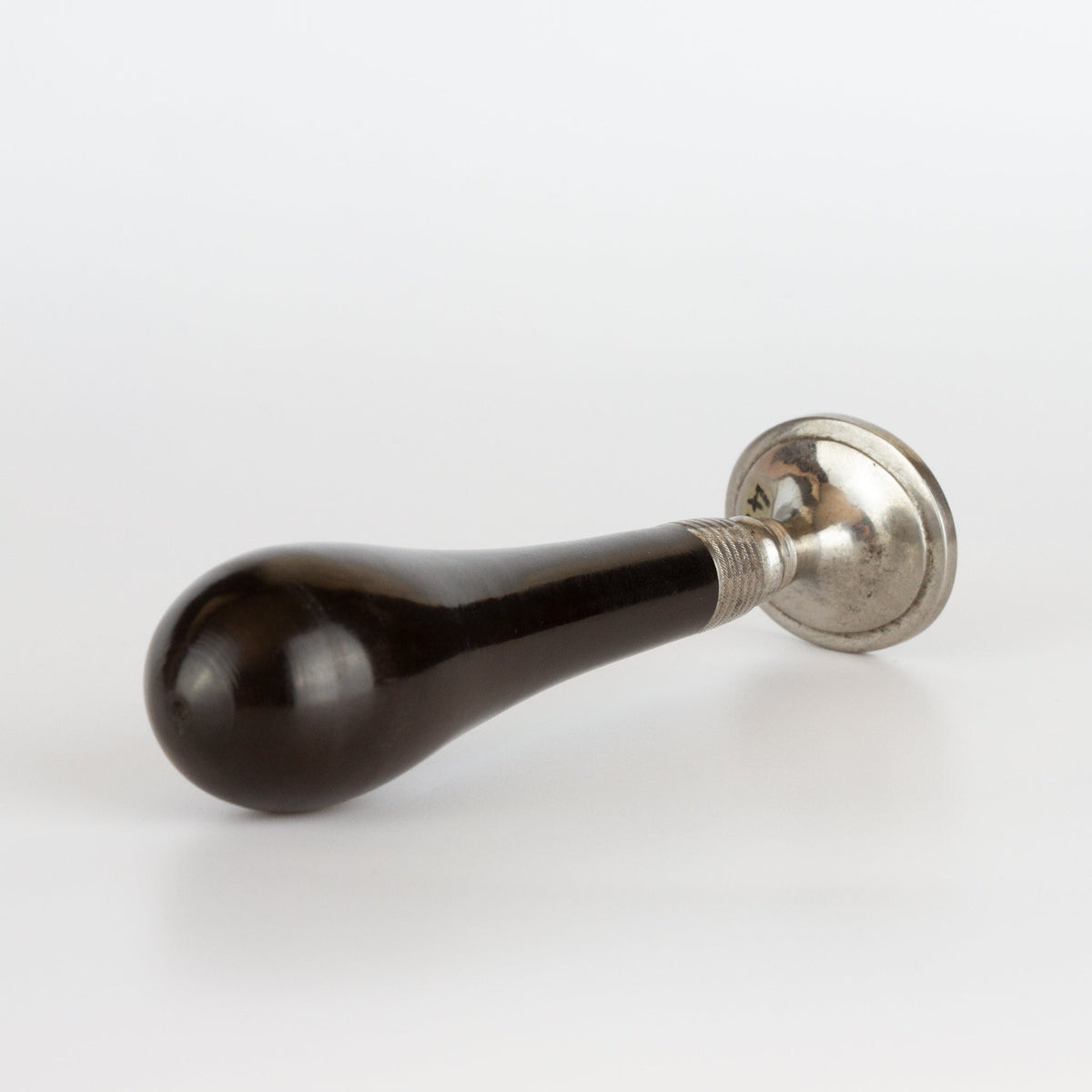 Ebony and Steel Desk Seal