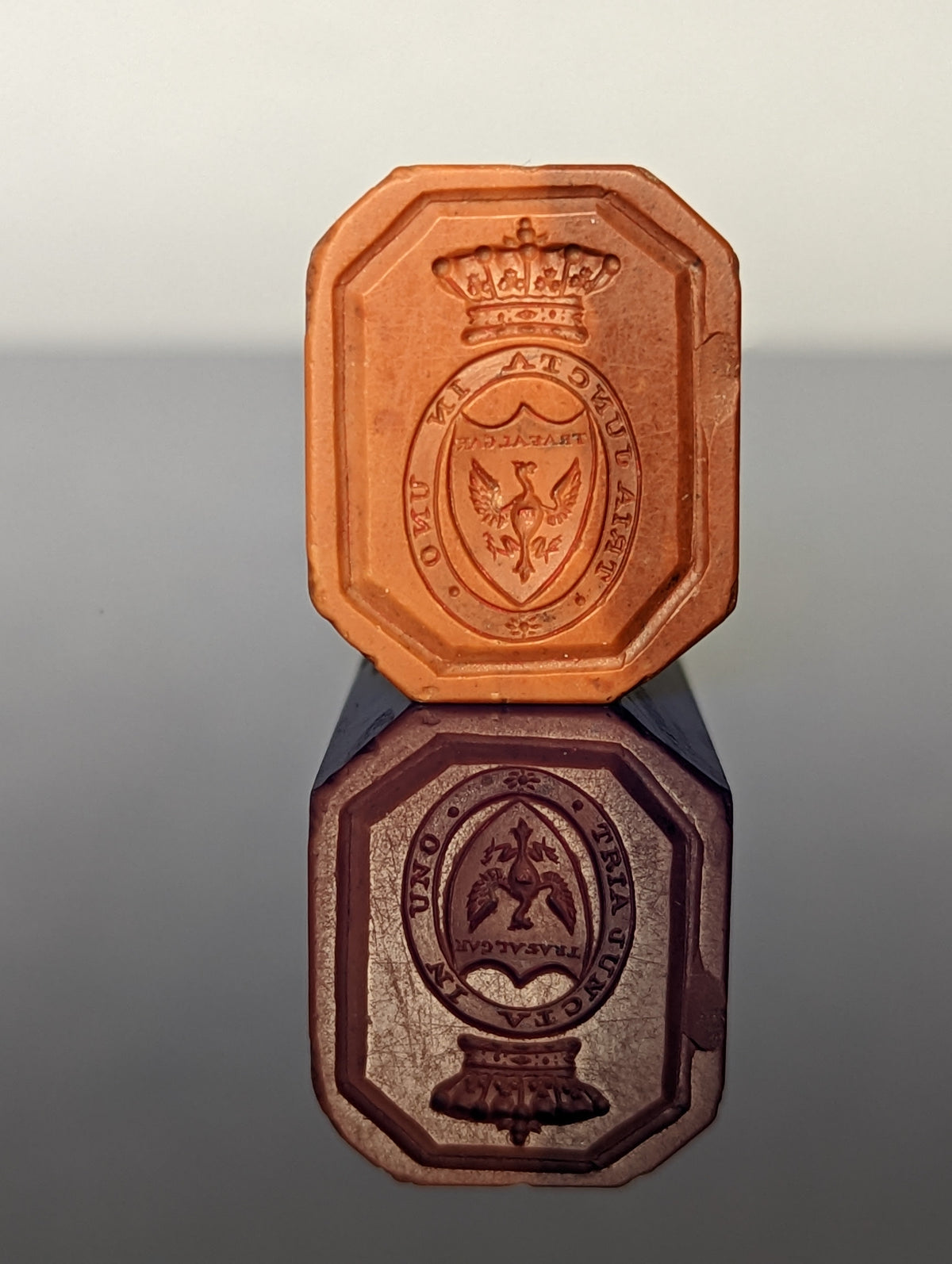 An English, Double-Ended Hardstone Desk Seal, Circa1806-1831